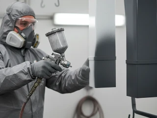Покраска водосточной системы